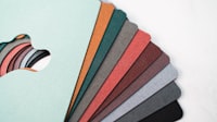 Fabric swatches color palette