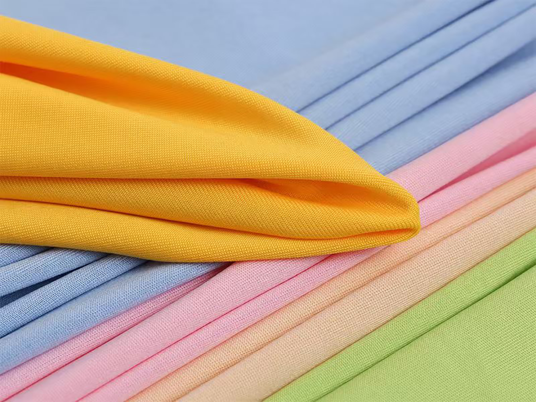 Polyester&spandex Knitted Stretch Jersey Fabric